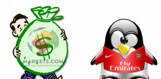 Markets.com поддерживает партнерские отношения с Arsenal FC