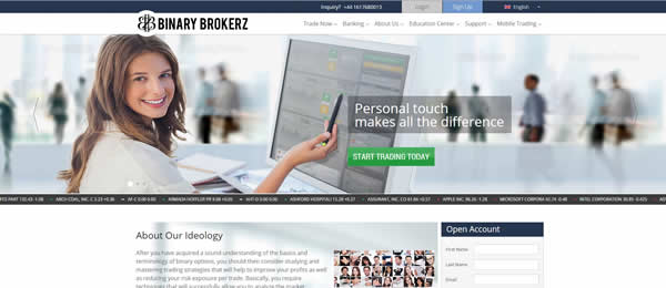 binarybrokerz binary options broker accounts