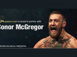 24Option Signs Sponsorship Deal with “The Notorious” Conor McGregor